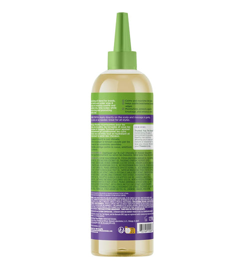 ORS Olive Oil Braidzone Soothing Scalp Oil - Nourishment with Lavender, Acai & Biotin, 4.3 oz