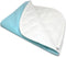 RMS Ultra Soft 4-Layer Washable Incontinence Bed Pad - Waterproof, 34"X36" with Two 18" Flaps