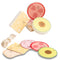 Cellulose Compressed Eco-Sponge 5 Pack, Avocado Sandwich Set, Plastic-Free & All-Natural Wood Pulp for Cleaning