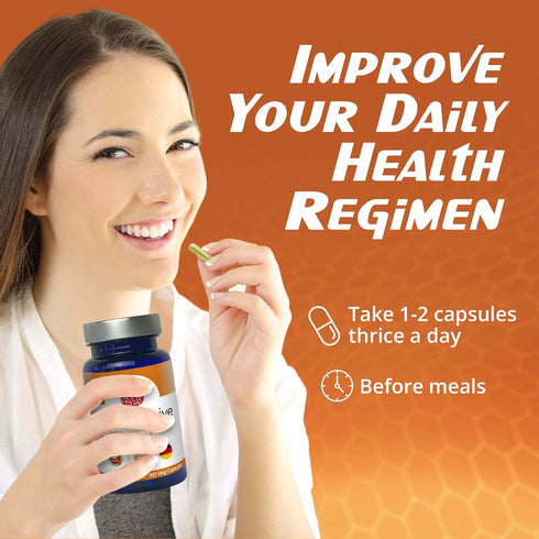 DigestActive, 60 Veg Capsules for Digestive System Normalization, Gut Health Support, Colon Cleanser for Overall Health