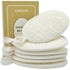 Natural Loofah Exfoliating Body Scrubber, 6 Pack Shower Sponge for Men and Women’s SPA