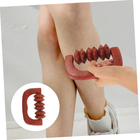 Ipetboom 5pcs Massage Roller Manual Multi-Function Back and Leg for Muscle Relaxation Circulation Design for Home