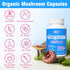 Mushroom Supplement 2600mg, 20-IN-1 Complex - Organic Mushrooms for Natural Energy, Immunity, Memory, Focus & Longevity