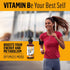 Vitamin B Complex Liquid Drops with Fast Absorption - Super B Liquid Complex Vitamins B2, B3, B5, B6 & B12