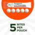 Align Probiotic, Yogurt Coated Probiotic Fruit Bites, 21 Pouches, 105 Bites for Digestive Health Support