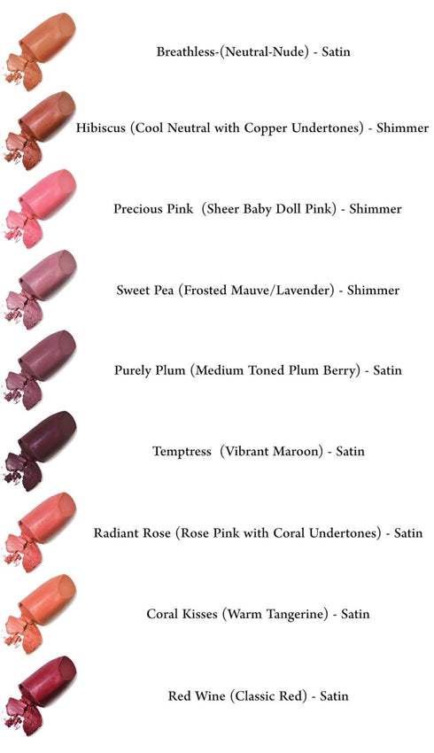 Mom's Secret Organic Natural Lipstick, Vegan, Gluten Free, Cruelty Free, Made in the USA, 0.12 oz. (Radiant Rose)