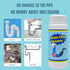 Qwatuy Wild Tornado Sink and Drain Cleaner, Wild Tornado Drain Clog Remover, Powerful Sink Cleaner Powder Fast Foaming