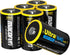 MACORUN 6-Pack Non-Rechargeable CR123A 3V Lithium Batteries, 3 Volt, for Home Security Alarm