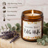 MULCHUM 7oz 45 Lavender Scented Candle, Thinking of You Hug Gift for Friends, Relaxing Natural Soy Wax Jar Candle