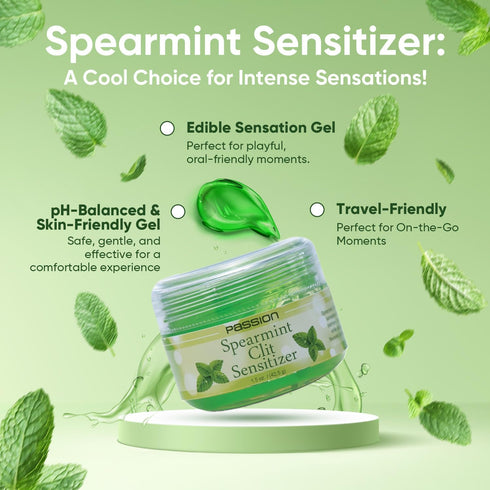 Passion Spearmint Vaginal Sensitizer Gel - Refreshing Comfort