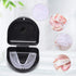 (2 Pack) Solid Orthodontic Retainer Case - Black