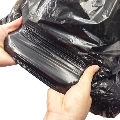 18 Gallon Trash Bags, 100 Counts, Kitchen Garbage Bag, Black