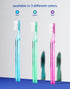 Supersmile New Generation Toothbrush w/Patented 45° Soft Nylon Bristles - Ergonomic Handle for Adults & Children