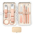 Manicure Set Nail Clipper Set, Stainless Steel Personal Care Tools for Women Men with Portable Travel Case