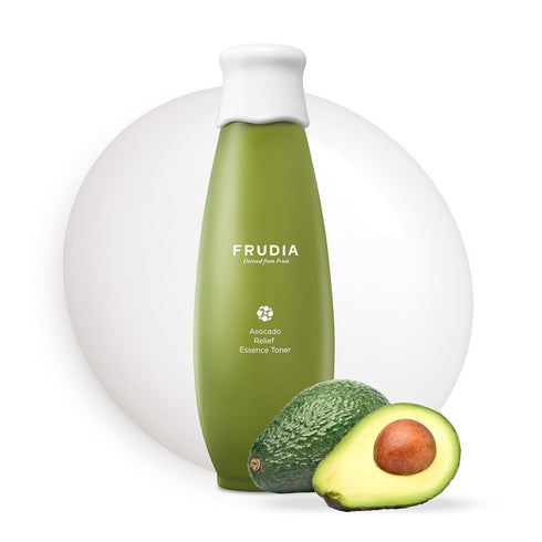 WELCOS FRUDIA Avocado Relief Essence Toner, Calming for Face with Avocado Extract, 6.59 fl oz