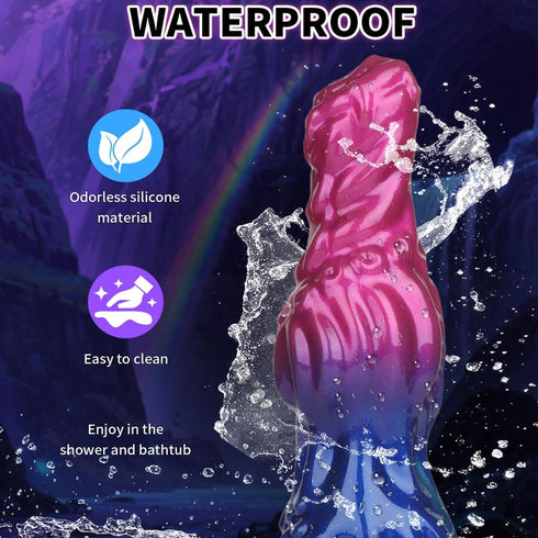 Kaziyi Inflatable Silicone Butt Plug with Suction Base, Expandable Anal Dildo Anal Plug Sex Toy, Adjustable Air Pump