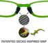 Setex Gecko Grip Ultra-Thin Anti Slip Eyeglass Nose Pads - 5 Clear Pairs, USA Made, 0.6mm x 7mm x 16mm