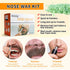 Nose Wax Kit for Men and Women, Nose Hair Removal Wax 50g, 20 Applicators, 10 Nose Wax Pods, 1 Measuring Cup, 8