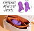 TJK Health Mini Ring Face & Eye Massager - Mini Finger Vibration Tool for Facial Skincare - Waterproof Portable