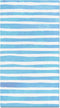 KTHONIOMANTE 200PCS Blue & White Stripe Guest Napkins, 2 Ply Disposable Paper Pack,