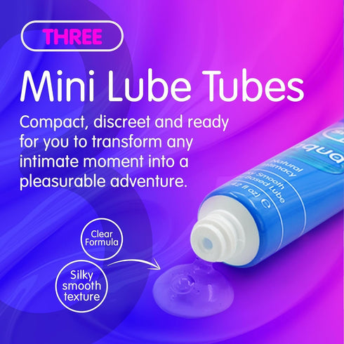 Set 3 Set SKINS Vital Sex Lube - Sex Lubes Including Water Based Lube, Tingle Lubricant, and Our Silicone Lubes - Your