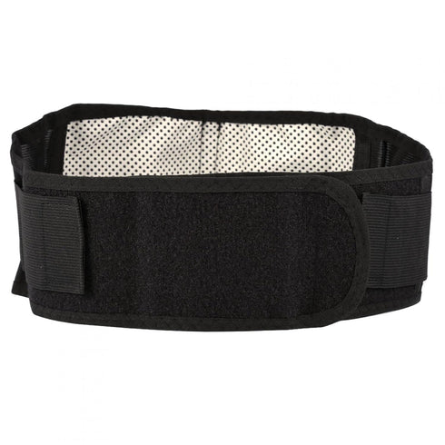 Lower Back Compression Brace - Tourmaline Self Heating Magnetic Waist Trainer Wrap Belt for Pain Relief, Fits Men Women