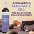 Viva Naturals Organic Massage Oil, 8 fl. oz., Lavender Scented Relaxing Body Massage Oil