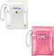 Lipstick Case Keychain, 2Pc Vertical Clear Lipstick Pouch Organizer for Purse, Waterproof Mini Storage for Small Items