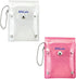 Lipstick Case Keychain, 2Pc Vertical Clear Lipstick Pouch Organizer for Purse, Waterproof Mini Storage for Small Items