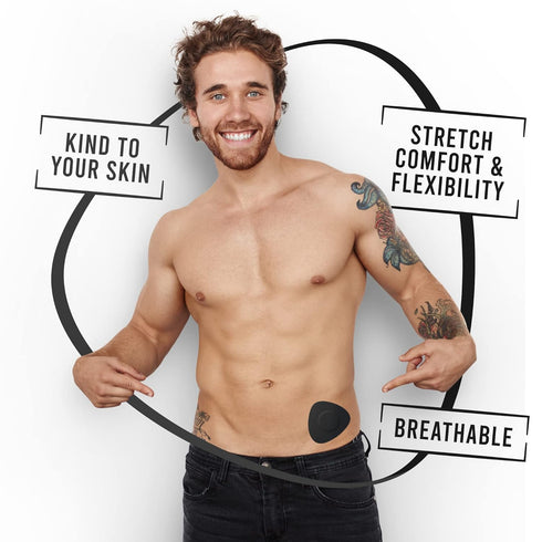 Not Just A Patch Freestyle Libre 2 Sensor Covers (20 Pack) Lingo CGM Patches, Water Resistant & Durable