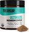 FreshCap Ultimate Mushroom Complex Powder, 60 Servings for Immunity, Energy, Memory & Focus - Ayurveda Supplements