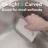 Curved Small Squeegee, Mini Kitchen Sink Squeegee for Sinks, Countertops, and Dishes, Bathroom Shower Squeegee