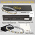 Vicmag Magnetic Bracelet for Women, Adjustable Titanium Steel Magnet Bracelet Gift