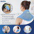 REVIX XL Neck Ice Packs for Injuries, Reusable Hot and Cold Compress for Neck and Shoulders Pain, 2 Packs.