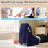 Heel Cushion Protector for Pressure Sores Relief, Foot Pillow for Bed Sores for Heel Pain and Injury, Suitable