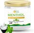 Menthol Crystals Mentha Arvensis Aromatherapy Congestion Blocked Nose Relief Cold Flu 100% Pure USP Food Grade Great for Cosmetics, Salves, Balms, Creams and Soap Making 2 oz