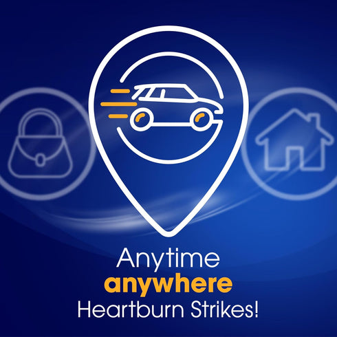 TUMS Extra Strength Assorted Berries Antacid Tablets for Heartburn Relief, 96 Count