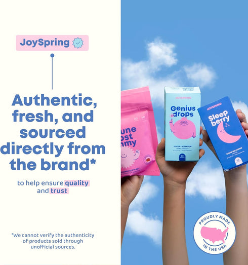 JoySpring pH Balance Vaginal Probiotic Powder for Women | Lactobacillus Acidophilus + D-Mannose with Cranberry