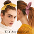 Jaciya Satin Silk Scrunchies - Women's Hair Ties for Ponytails, Thick Hair, No Damage