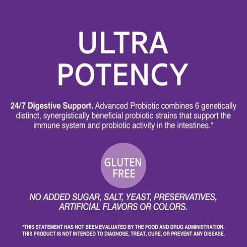 21st Century Advanced Probiotic Capsules, 60 Count