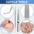 Toenail Clippers for Seniors, Wide Jaw Opening Heavy Duty Nail Clippers Set for Men and Women, 5 Pcs