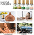 KOURUILIFE Set, 100% (12) Essential Oils Organic Essential Oil, Lavender, Ylang Ylang, Tea Tree, Eucalyptus Scented