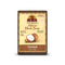 OKAY Pure Naturals AFRICAN BLACK SOAP, COCONUT, 5.5oz / 156gr