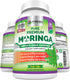 FRESH HEALTHCARE Moringa Oleifera 180 Capsules – 100% Pure Leaf Powder, Non-GMO and Gluten Free