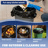 Zokaitwy 40-45 100 Count, 21 40-45 Packing Gallon Trash Bags Micron HDPE, Durable & Tear-Resistant Trash Can Liners