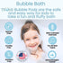 TruKid Bubble Podz Bubble Bath for Kids, Toddlers, & Babies, Gentle Colloidal Oatmeal Bath Bomb, pH Balanced, 24 Podz