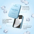 PLANTIFIQUE Stainless Steel Gua Sha | Facial Tool | Skin Massage for Face Body Eyes Neck Heart Style with Travel Pouch