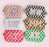 6 Pcs Checkered Makeup Bag - Preppy Cosmetic Bag Bulk, Pink Black Makeup Pouch, Personalize Travel Toiletry Organizer