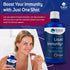 Trace Minerals Liquid Immunity+ with Elderberry, Zinc, Vitamins C & D, Sugar Free, Gluten Free, Mixed Berry, 30 oz