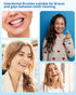 Interdental Brush, 80 Count, Braces Brush for Dental Hygiene, Flossing Tools in 4 Colors & Sizes